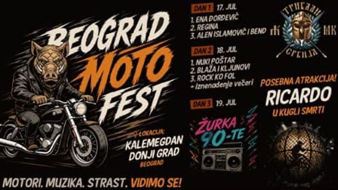 Moto fest u Beogradu